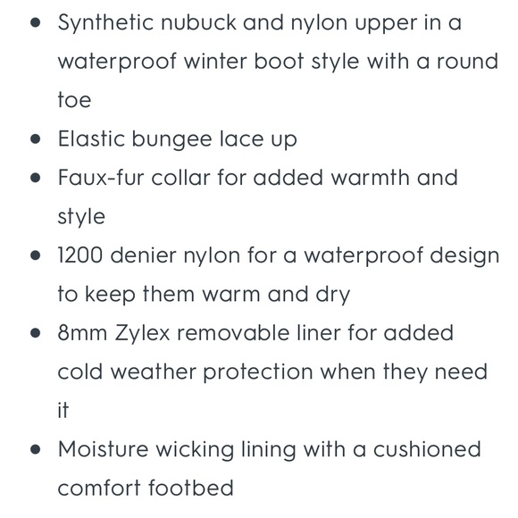 Kids’ Snowgypsy Waterproof Winter Boot - Picture 6 of 6